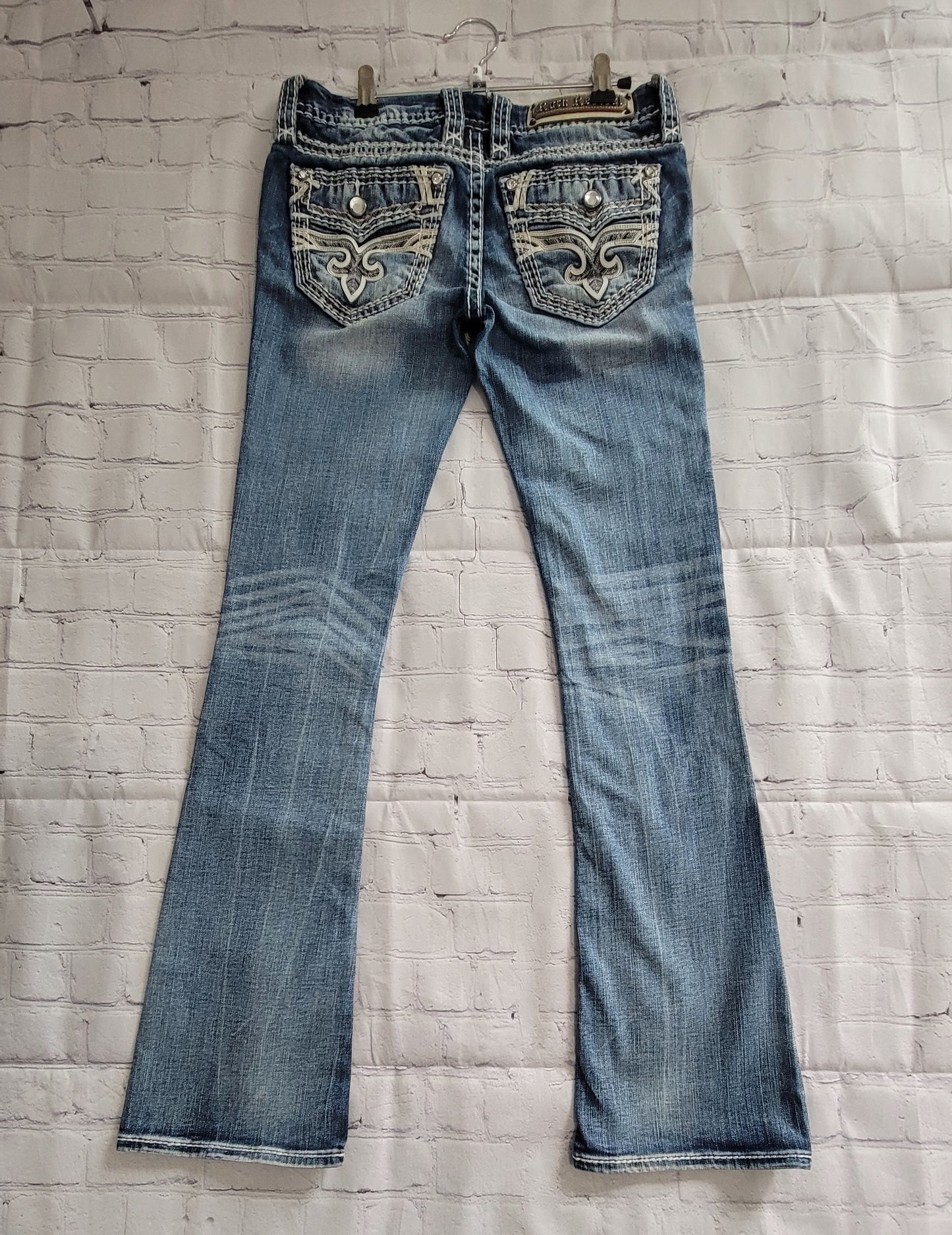 Rock Revival Claire Boot Blue Jeans