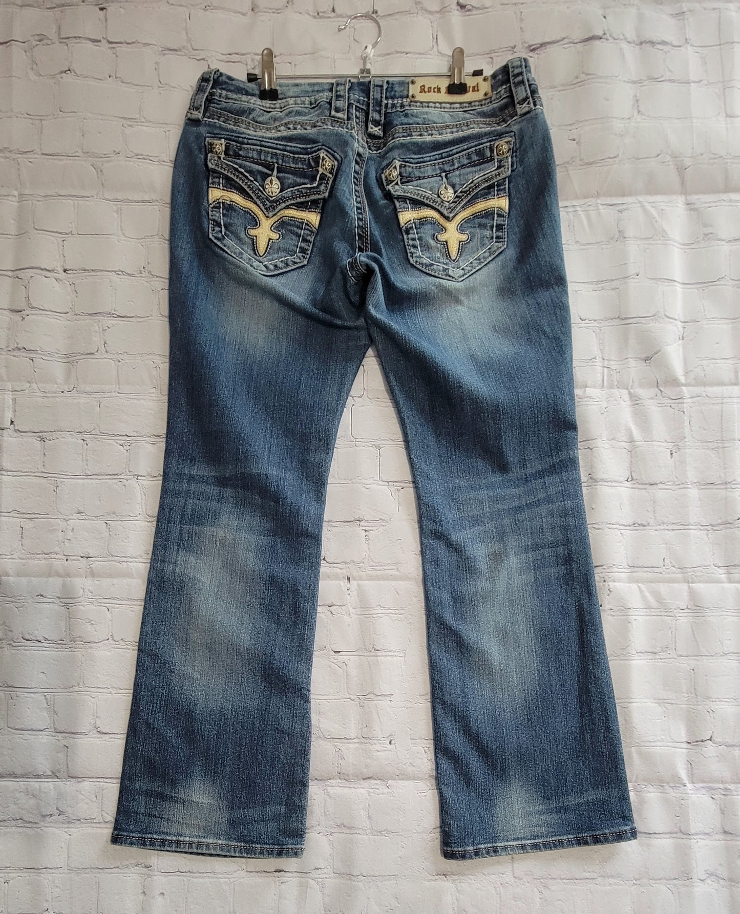 Rock Revival Leah Easy Boot Blue Jeans