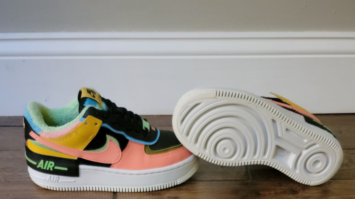 Wmns Air Force 1 Shadow SE 'Solar Flare Atomic Pink'