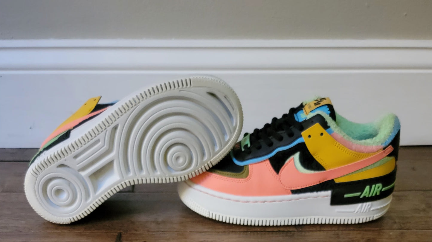 Wmns Air Force 1 Shadow SE 'Solar Flare Atomic Pink'