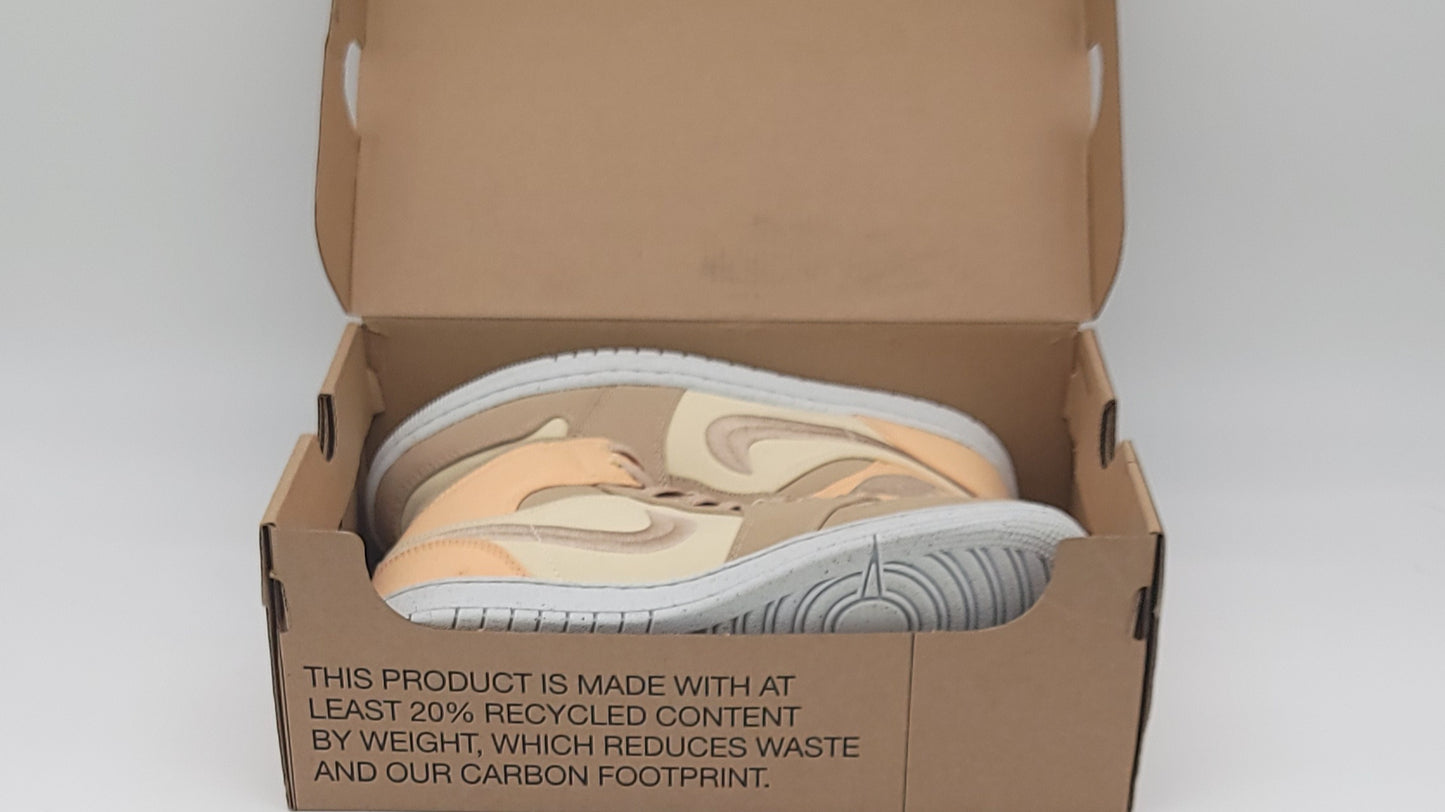 Wmns Air Jordan 1 Mid SE 'Muslin Canvas'