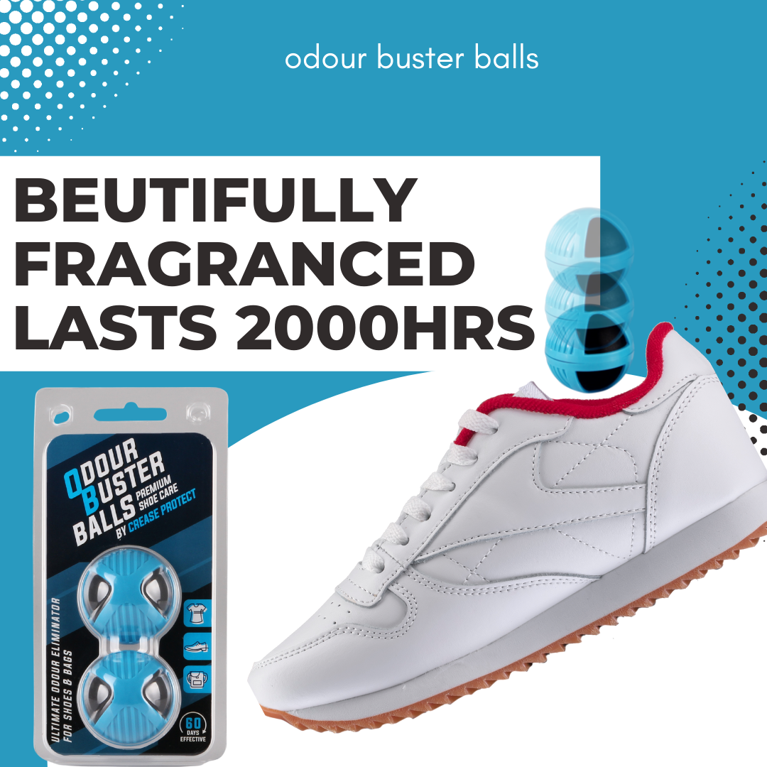 Crease Protect - Squeaky Clean Odor Buster Balls - Shoe Deodorizer